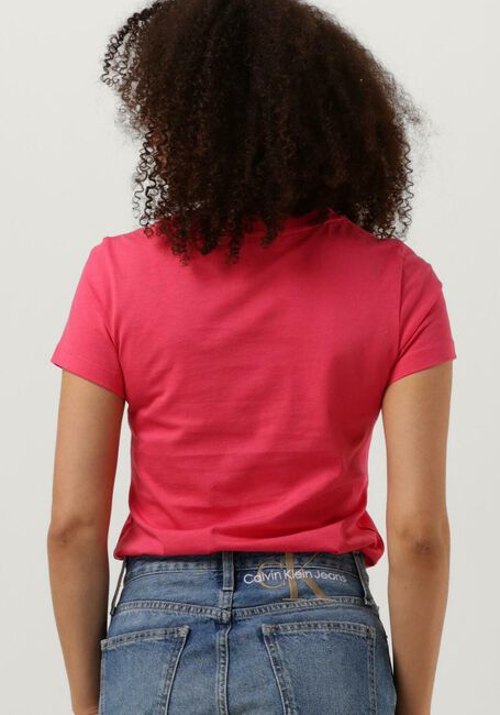 Rosane CALVIN KLEIN T-shirt MICRO MONOLOGO SLIM FIT TEE - large