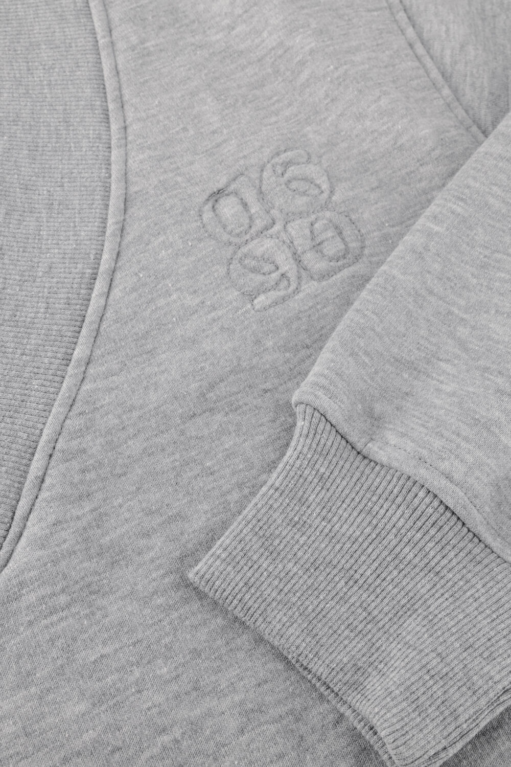 Graue DANTE6 Sweatshirt NOX CROPPED V-NECK SWEATER - large