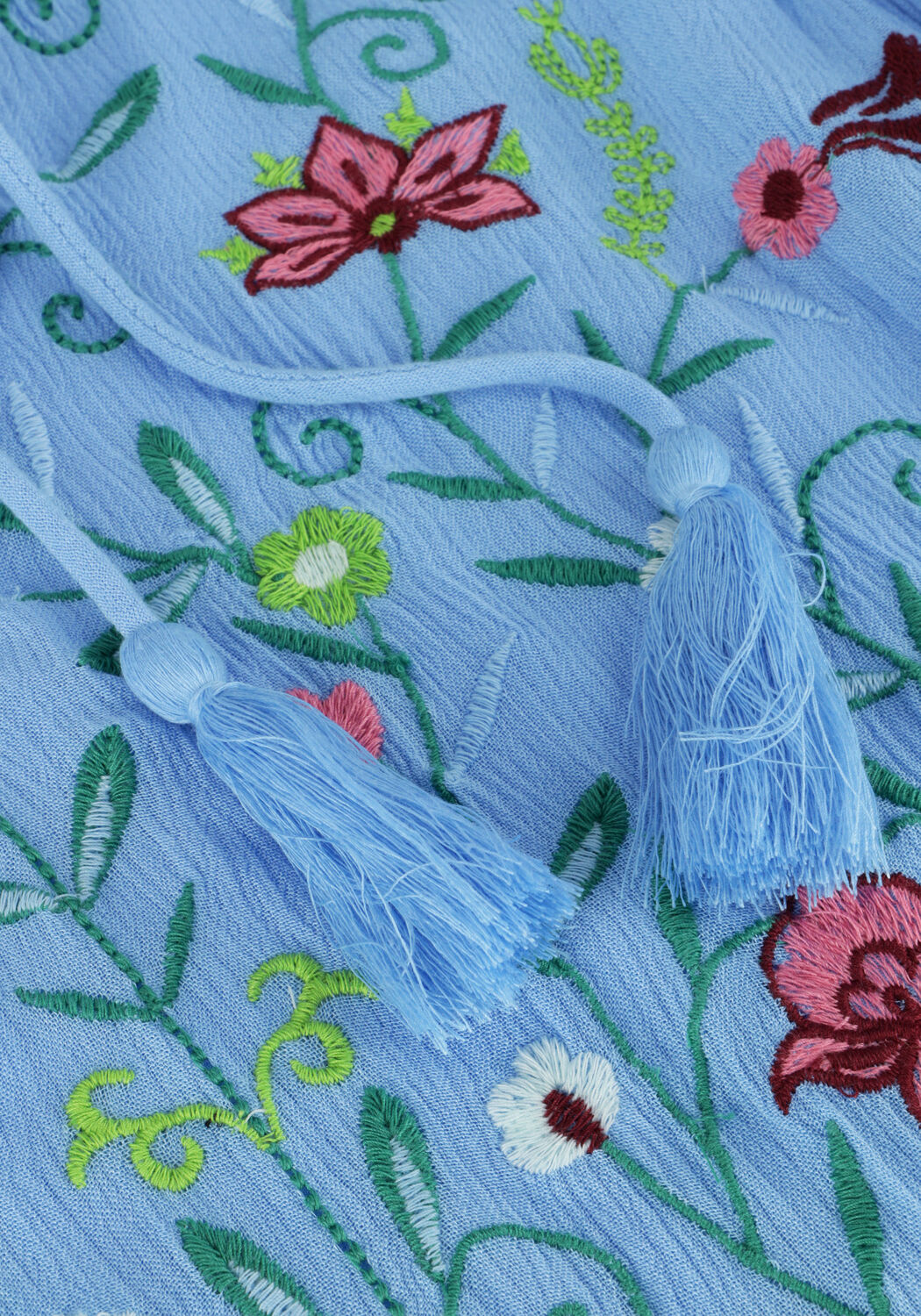 Blaue Y.A.S. Minikleid YASCHELLA 3/4 TUNIC DRESS S. FEST - large