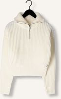 Weiße COLOURFUL REBEL Pullover YFKE KNITWEAR ZIP PULLOVER Weiße COLOURFUL REBEL Pullover YFKE KNITWEAR ZIP PULLOVER - medium