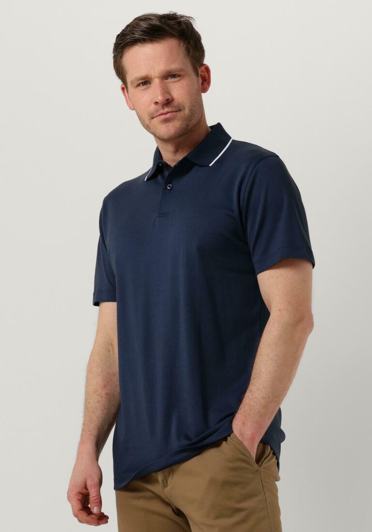 dunkelblau selected homme polo-shirt slhleroy coolmax ss polo b