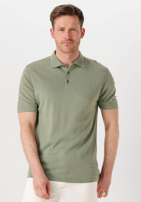 Grüne THE GOODPEOPLE Polo-Shirt PLAN - large