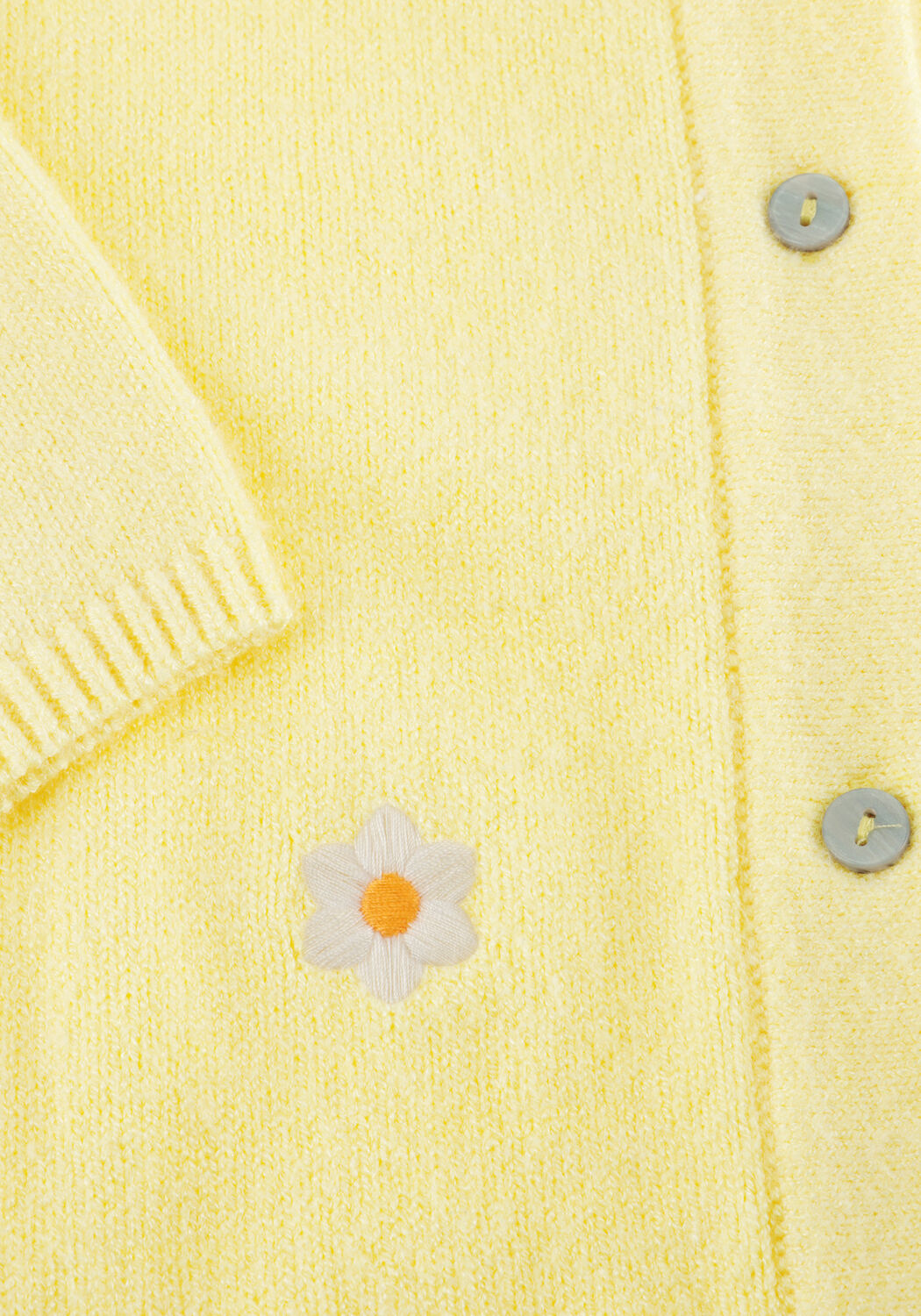 Gelbe OBJECT Pullover OBJTHESS 3/4 SLEEVE CARDIGAN - large