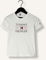 Weiße TOMMY HILFIGER T-shirt TOMMY FLAG HILFIGER REG TEE SS Weiße TOMMY HILFIGER T-shirt TOMMY FLAG HILFIGER REG TEE SS - medium