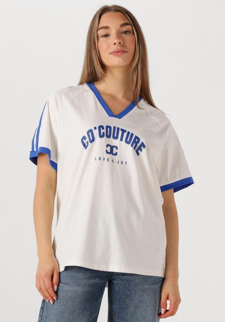 Blaue CO'COUTURE T-shirt SIARACC OVERSIZE SPORTY V-TEE - large