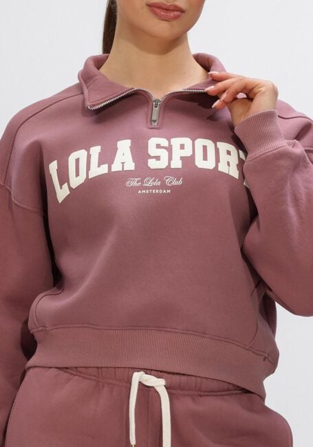 Rosane THE LOLA CLUB Pullover JAYLA HALF ZIP SWEATER - large