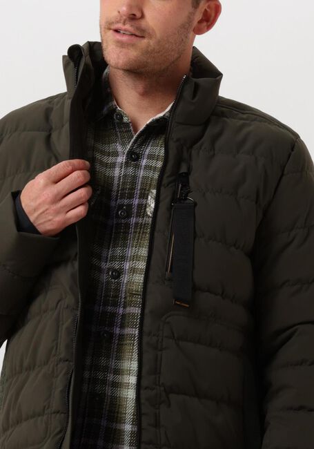 Grüne PME LEGEND Wattierte Jack SHORT JACKET FREIGHTYET PERFOR STRETCH - large