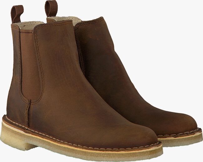 Braune CLARKS ORIGINALS DESERT PEAK Chelsea Boots - large