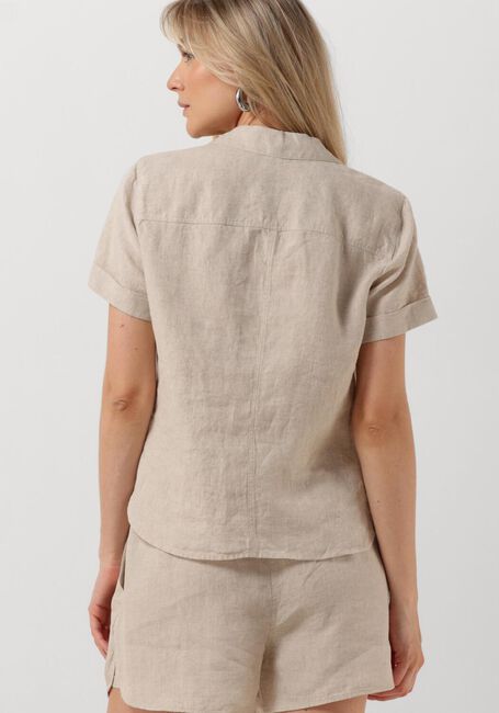 Sand VANILIA Blusen LINEN FITTED TOP - large