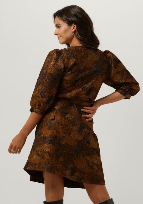 Bronzefarbene NOTRE-V Minikleid NV CELA DRESS - large
