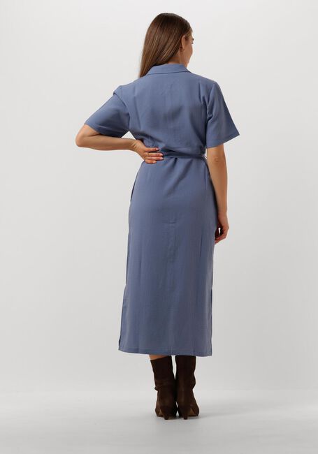 Blaue ANOTHER LABEL Midikleid SANGO DRESS S/S - large