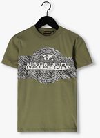 Grüne NAPAPIJRI T-shirt K S-PINZON - medium