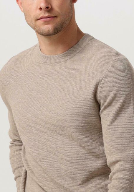 Beige PROFUOMO Pullover PULLOVER CREW NECK - large
