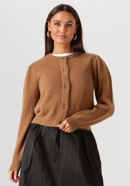 Braune MSCH COPENHAGEN Pullover MSCHMIABELLE HOPE CARDIGAN - large