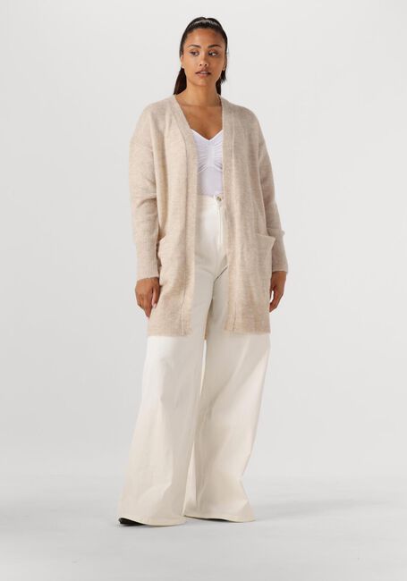Beige SELECTED FEMME Strickjacke LULU NEW LS KNIT LONG CARDIGAN B - large