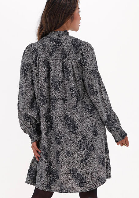 Schwarze OBJECT Minikleid EVELYN L/S SHORT DRESS - large