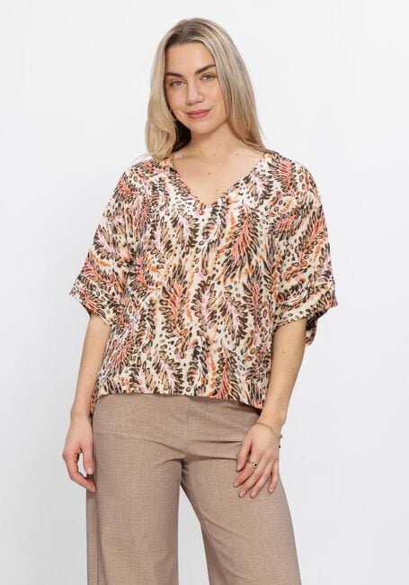 Mehrfarbige/Bunte STUDIO ANNELOES Top Madison feather top - large