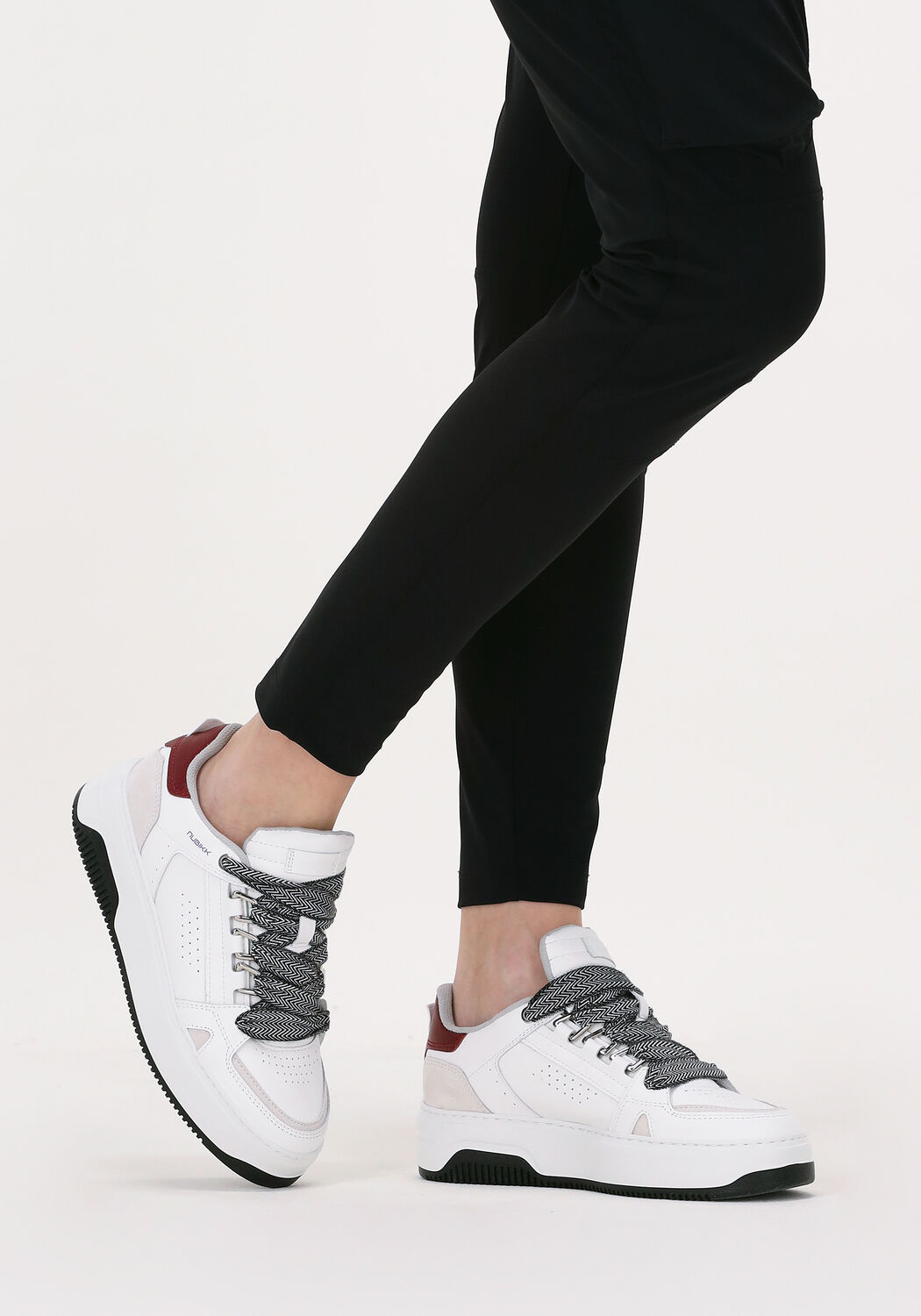 Wei&szlig;e NUBIKK Sneaker Low BASKET BUXTON - large