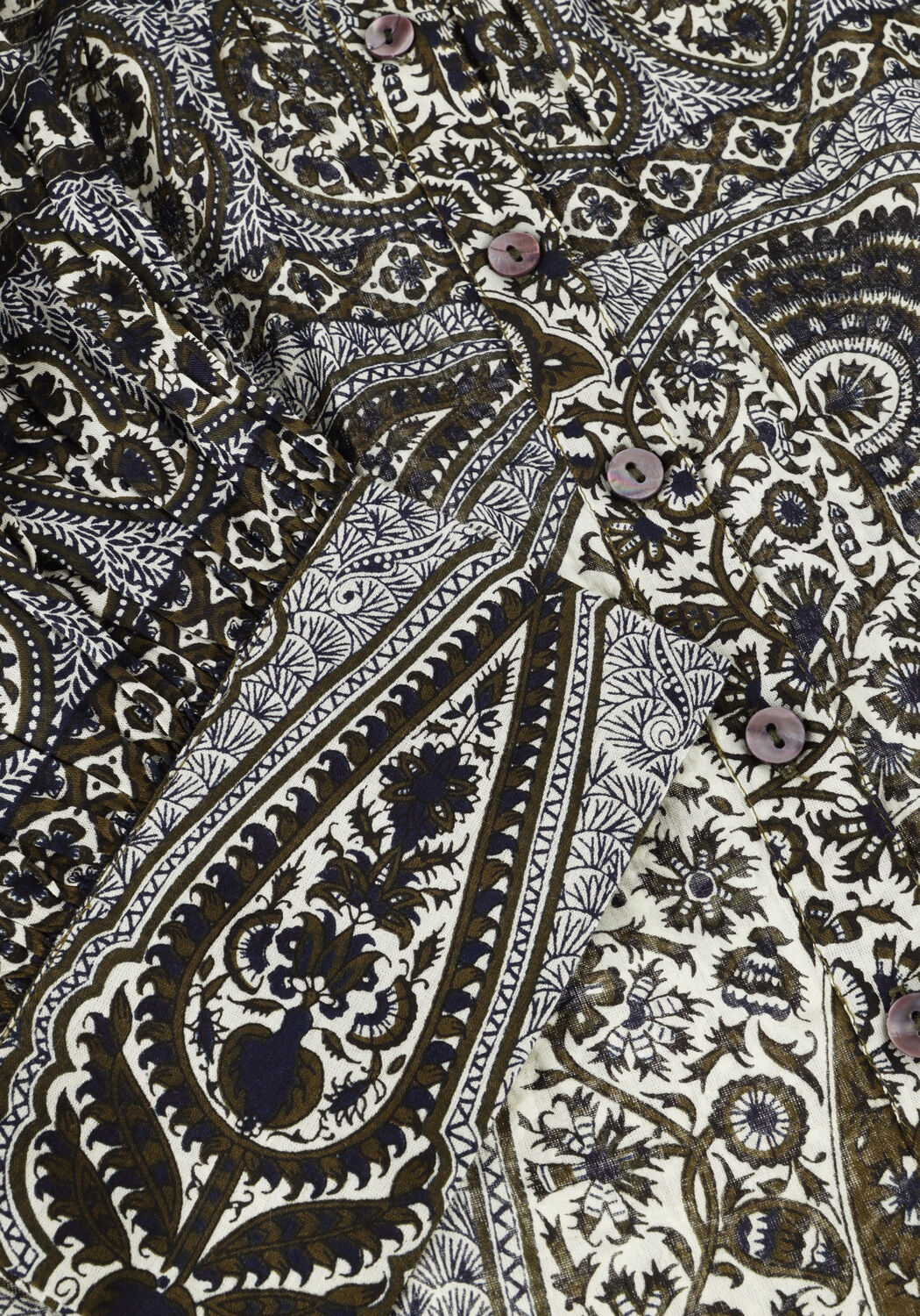 Schwarze ANTIK BATIK Blusen TAYA BLOUSE - large