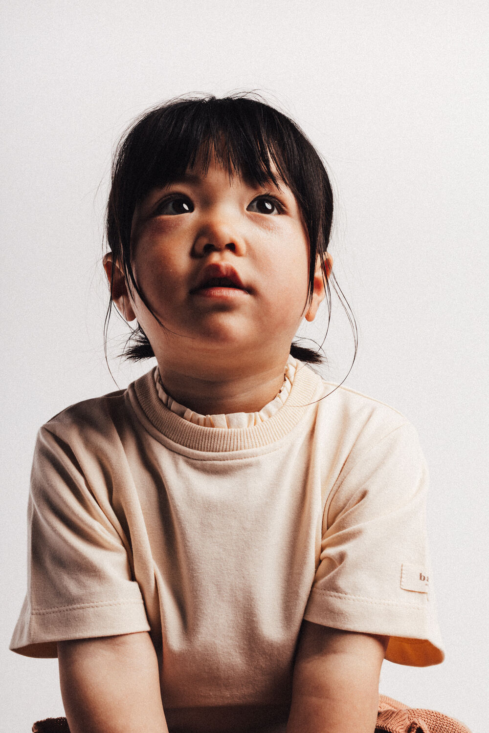 Creme BAJE STUDIO T-shirt ALMERIA - large