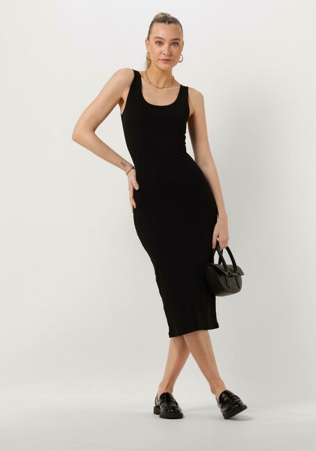 Schwarze MODSTRÖM Midikleid TULLA X-LONG - large