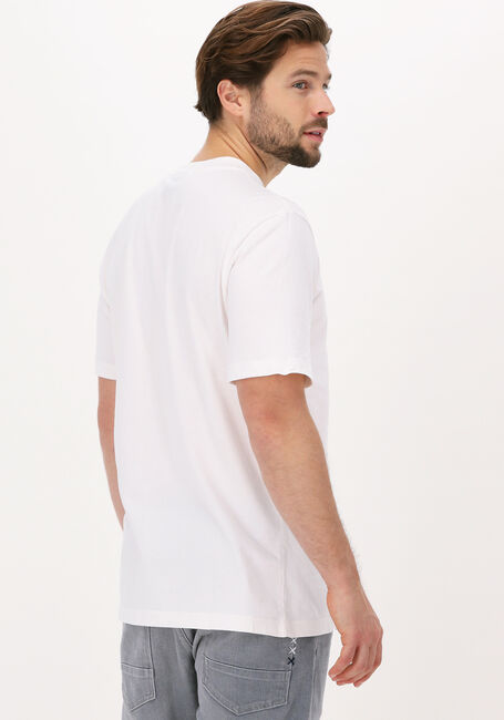 Weiße SCOTCH & SODA T-shirt REGULAR-FIT T-SHIRT WITH ARTWO - large