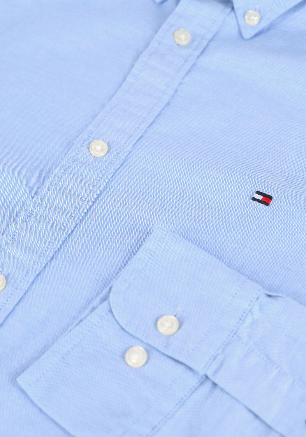 Blaue TOMMY HILFIGER Casual-Oberhemd CORE STRETCH SLIM OXFORD SHIRT - large