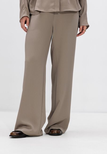 Taupe NEO NOIR Hosen LUNET CREPE PANTS - large