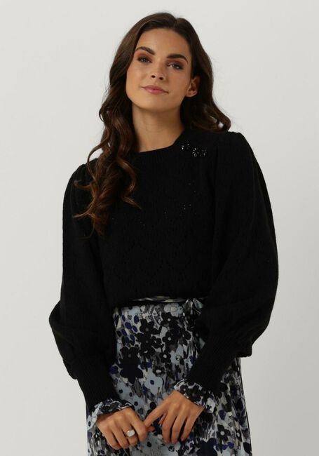 Schwarze FABIENNE CHAPOT Pullover DIANA LONGSLEEVE PULLOVER - large