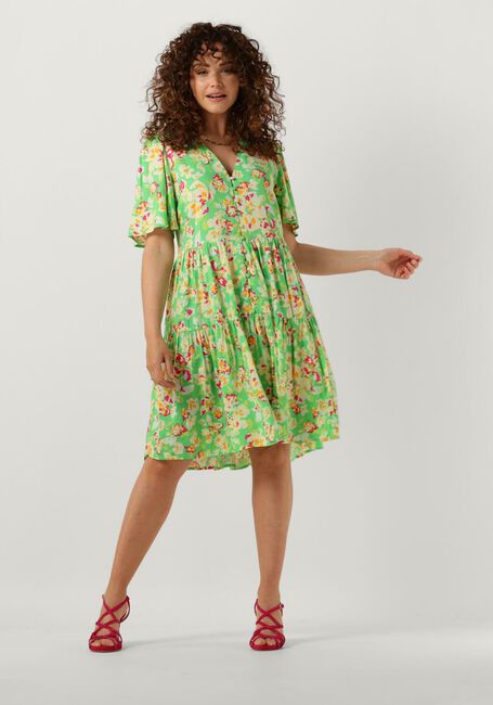 Grüne Y.A.S. Minikleid YASURIA 2/4 DRESS - large