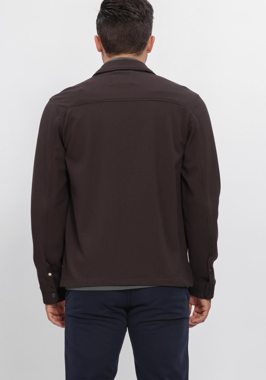 Braune DSTREZZED Overshirt DS_PIKE OVERSHIRT - large