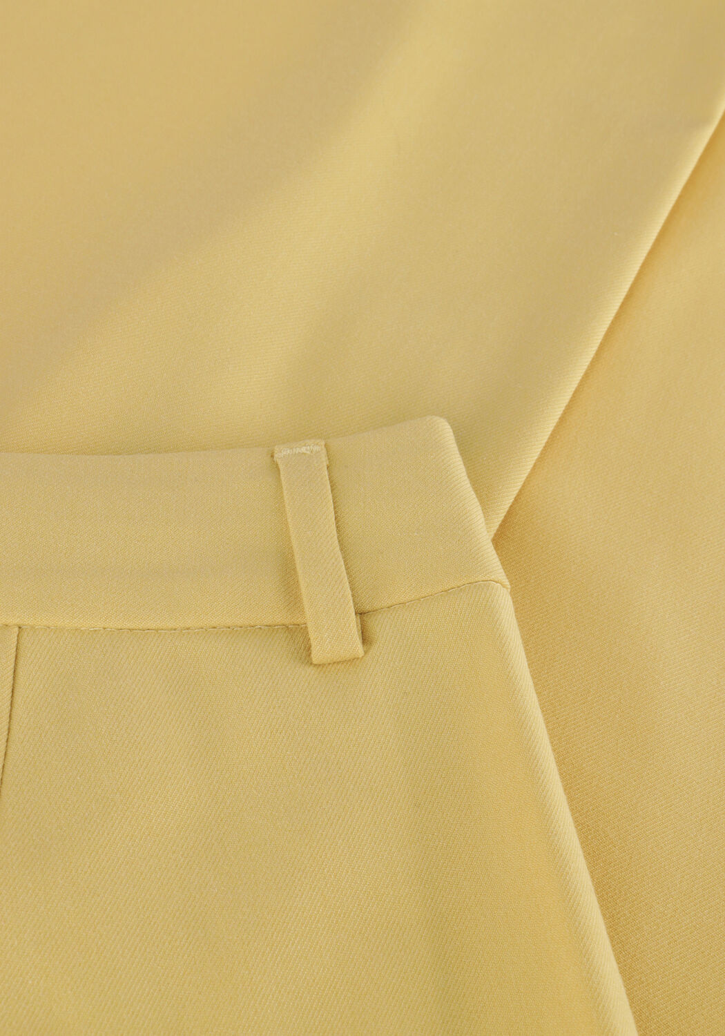 Gelbe GESTUZ Hose PAULA WIDE PANTS - large