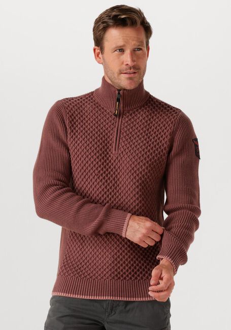 Bordeaux PME LEGEND Rollkragenpullover COTTON MIX - large