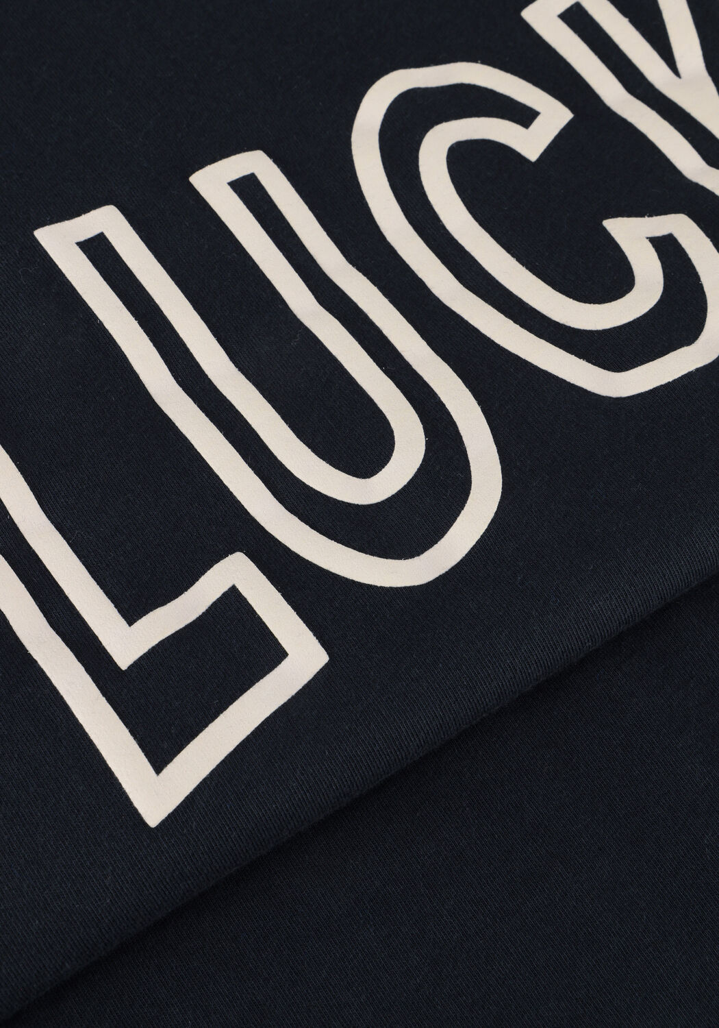 Schwarze BY-BAR T-shirt MASON OPEN LUCKY TOP - large