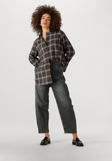 Braune MY ESSENTIAL WARDROBE Blusen MARLYMW SHIRT - large