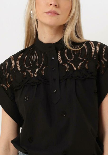 Schwarze SUNCOO Blusen LINA - large