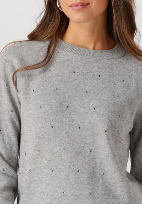 Graue FABIENNE CHAPOT Pullover LIDI RHINESTONE PULLOVER - large