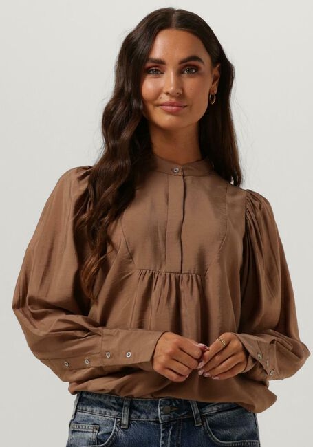Braune CO'COUTURE Blusen CALLUM VOLUME SHIRT - large