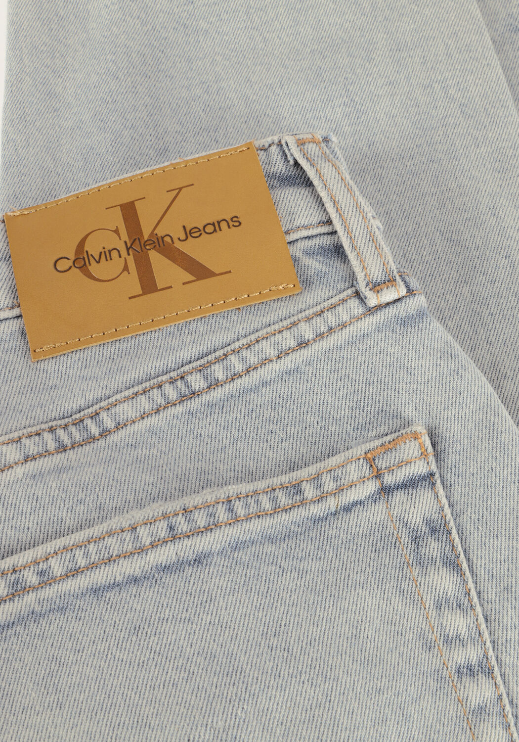 Blaue CALVIN KLEIN Slim fit jeans SLIM TAPER - large