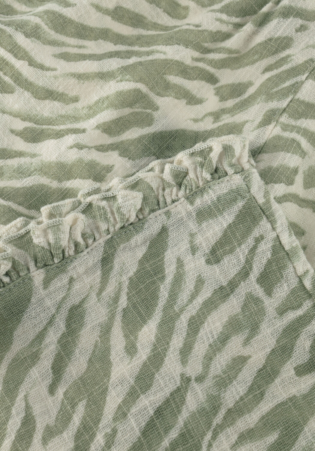 Gr&uuml;ne PLAY UP Weite Hose PRINTED WOVEN - large