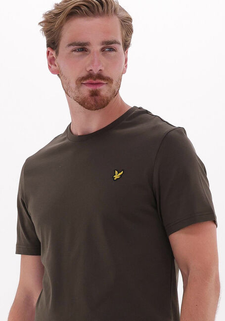 Olive LYLE & SCOTT T-shirt PLAIN T-SHIRT - large