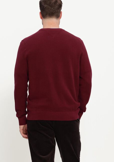 Bordeaux TOMMY HILFIGER Pullover ESSENTIAL STRUCTURE CREW NECK - large