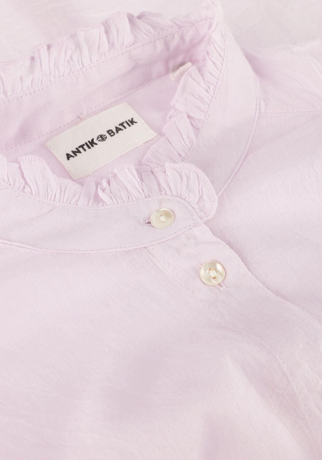 Lila ANTIK BATIK Blusen ANNA BLOUSE - large