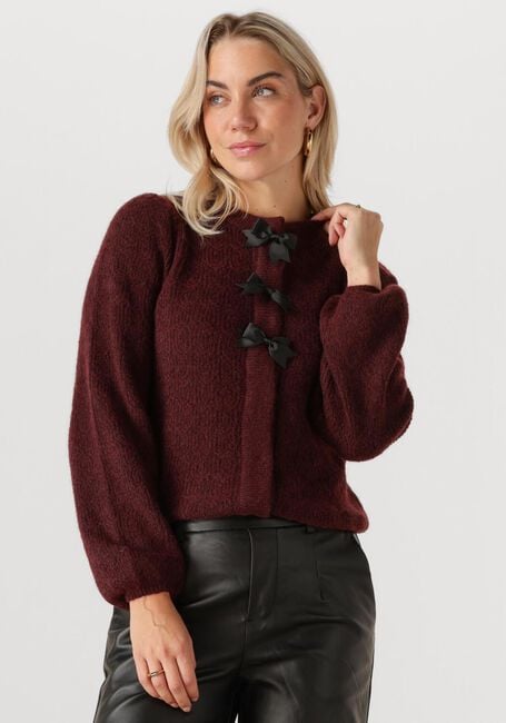 Bordeaux Y.A.S. Pullover YASBONA LS KNIT CARDIGAN S. - large