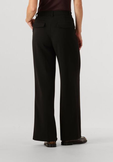 Schwarze OBJECT Hose OBJIVY HW WIDE PANT - large