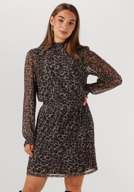 Mehrfarbige/Bunte AAIKO Minikleid GABRY ANIMAL PES 554 - large