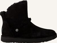 Schwarze UGG Winterstiefel W LUXE SPIL SEAM MINI Schwarze UGG Winterstiefel W LUXE SPIL SEAM MINI - medium