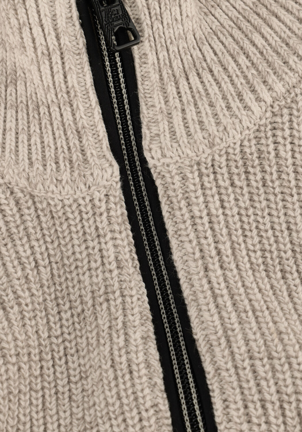 Nicht-gerade weiss VANGUARD Pullover HALF ZIP COLLAR COTTON MOULINE - large