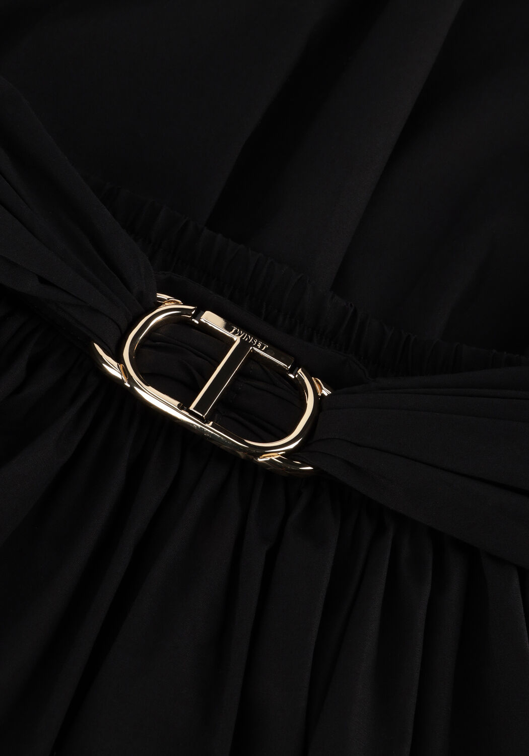 Schwarze TWINSET MILANO Midirock WOVEN SKIRT - large