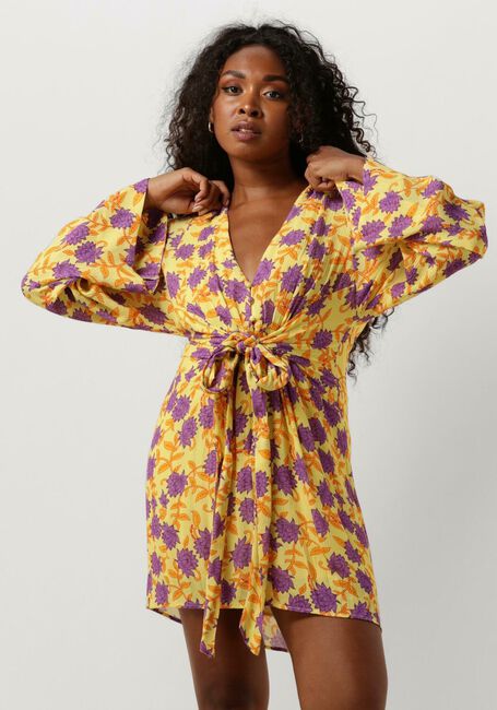 Gelbe HARPER & YVE Minikleid ELLE-DR - large